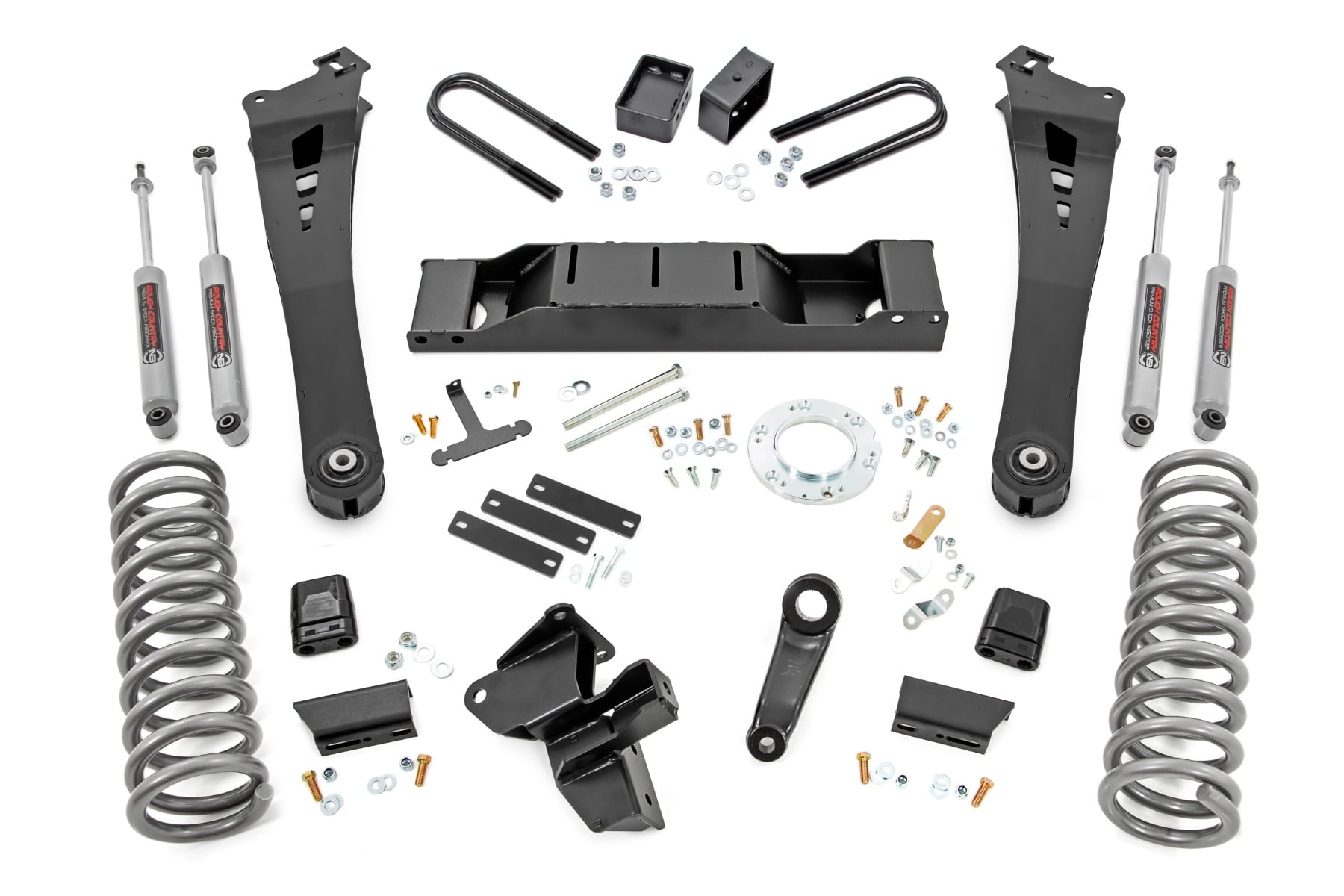 5 Inch Lift Kit Diesel Non-AISIN Ram 3500 4WD (2019-2024) Rough Country