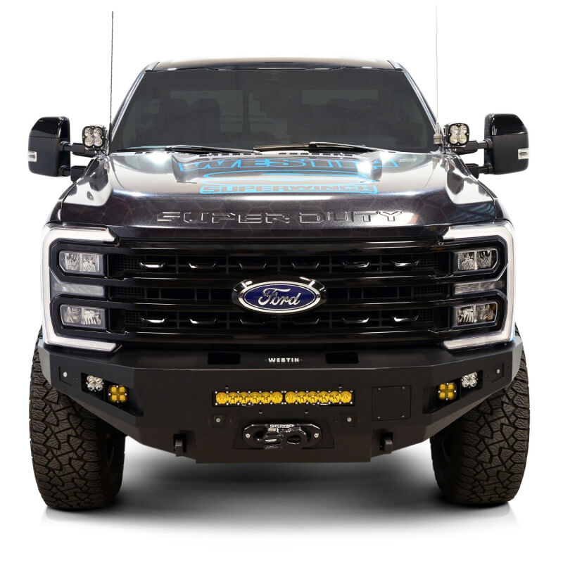 Westin 23-24 Ford F250/350 Pro-Series Front Bumper - Textured Black