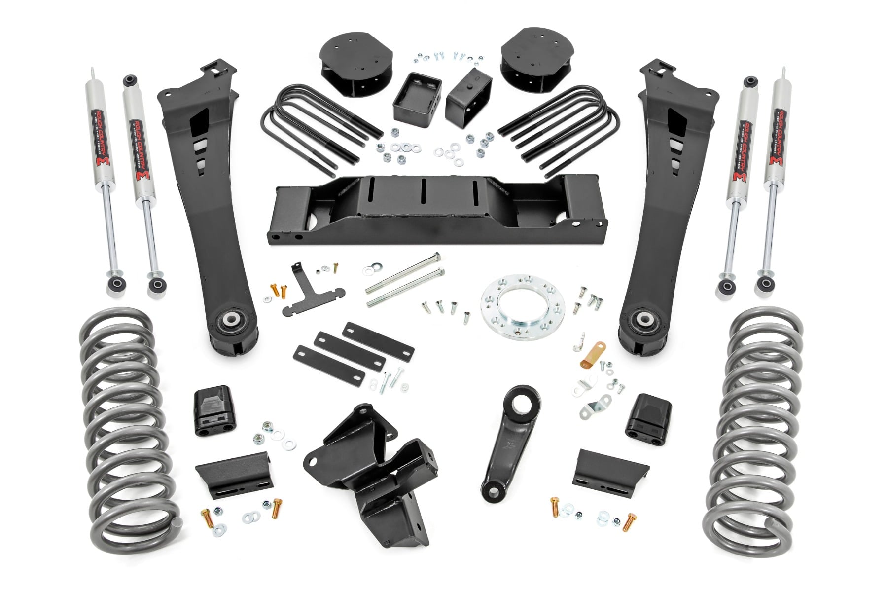 5 Inch Lift Kit Diesel AISIN M1 Ram 3500 4WD (2019-2024) Rough Country