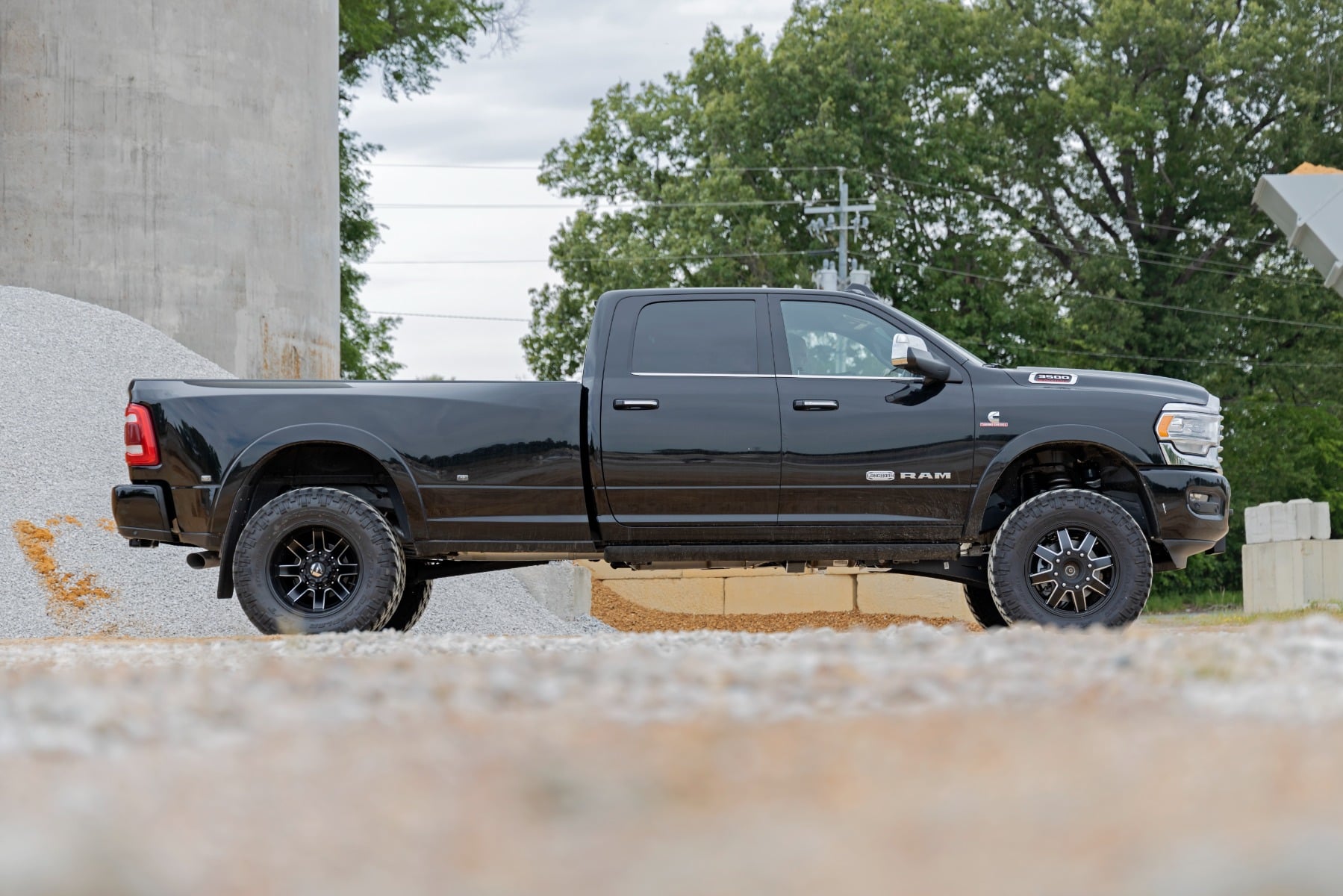 5 Inch Lift Kit Diesel AISIN M1 Ram 3500 4WD (2019-2024) Rough Country