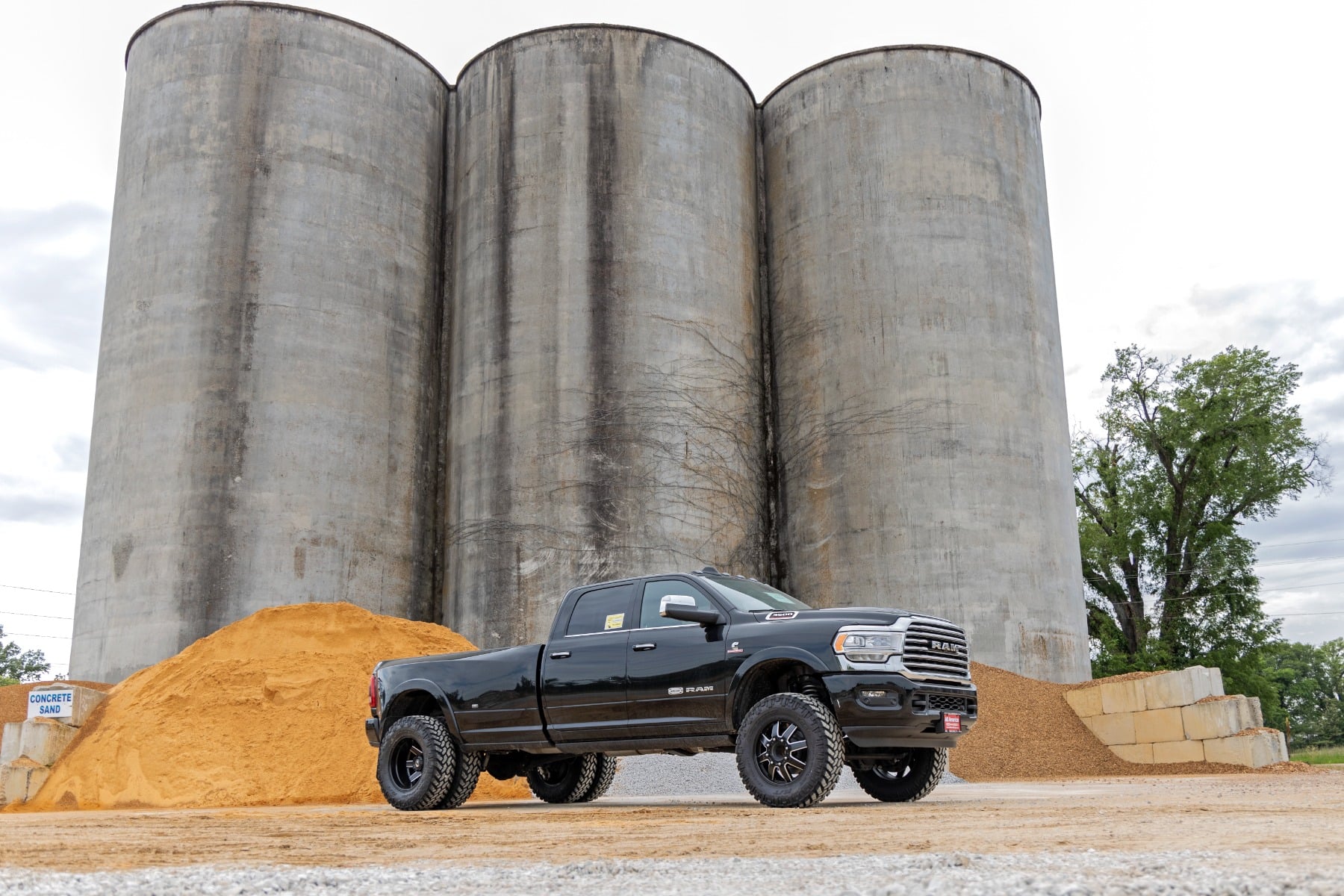 5 Inch Lift Kit Diesel AISIN M1 Ram 3500 4WD (2019-2024) Rough Country
