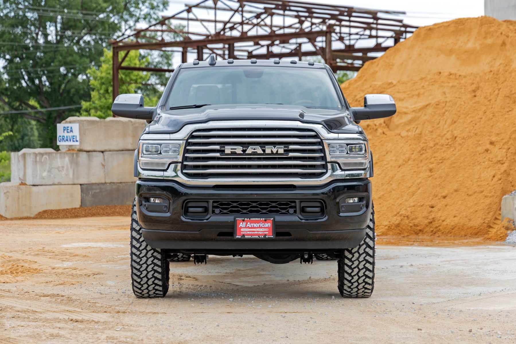 5 Inch Lift Kit Diesel AISIN V2 Ram 3500 4WD (2019-2024) Rough Country
