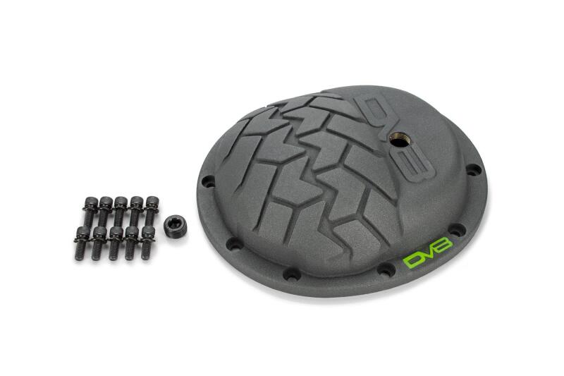 DV8 Offroad HD Dana 35 Diff Cover Cast Iron Gray Powdercoat