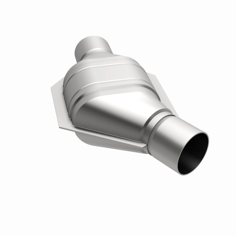 MagnaFlow Universal Catalytic Converter 2.25in Angled Inlet Front CA