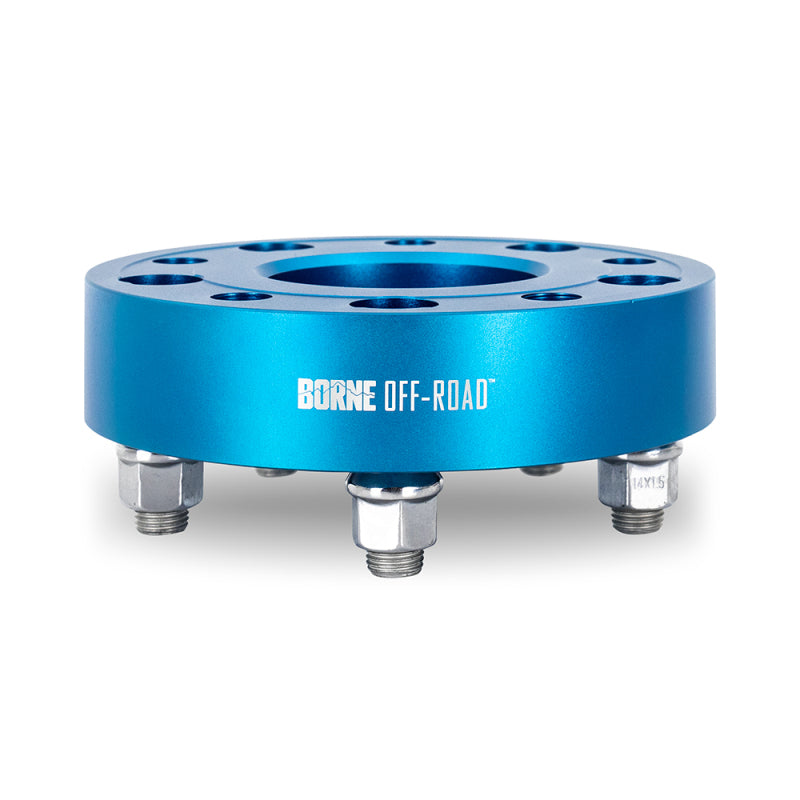 Mishimoto Wheel Spacers - 5x127 - 71.6 - 30mm - M14 - Blue