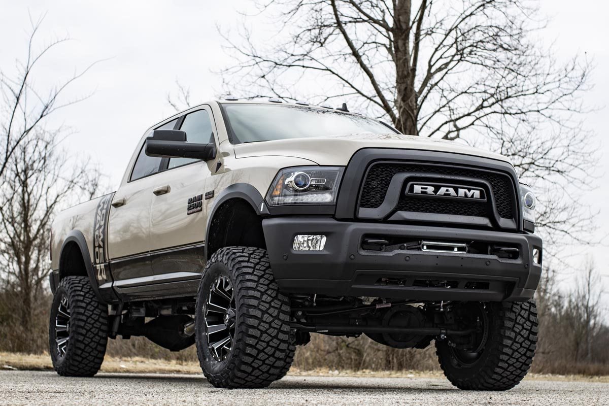 4.5 Inch Lift Kit Gas Powerwagon Ram 2500 4WD (2014-2018) Rough Country