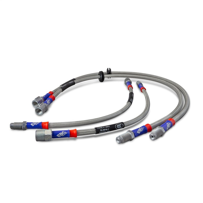 EBC 08-13 Chevrolet Silverado 1500 (2WD) (w/Rear Rotors) Stainless Steel Brake Line Kit