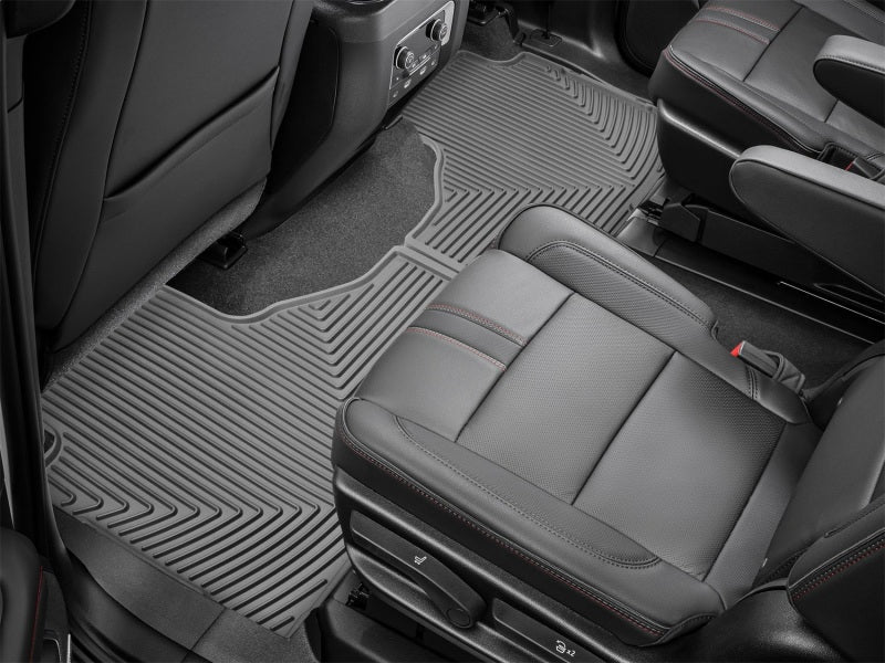 WeatherTech 2021+ Cadillac Escalade Rear Rubber Mats - Grey