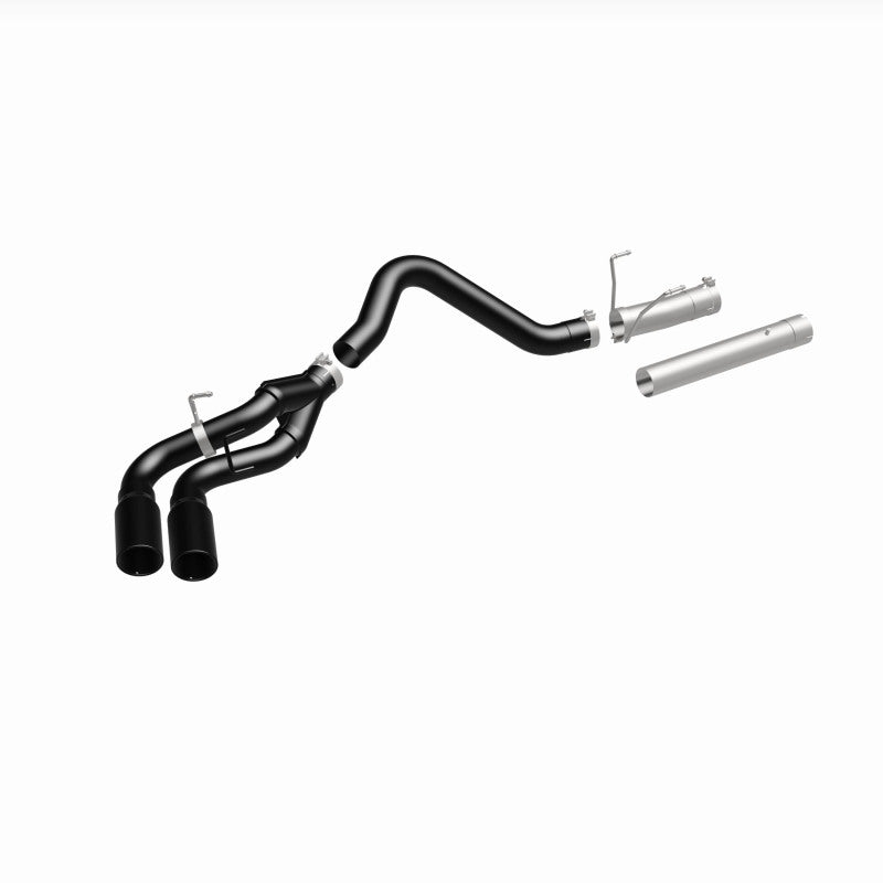 MagnaFlow 07-17 Dodge Ram 2500/3500 6.7L DPF-Back Black 4in Dual Single Passenger Side Rear Exit