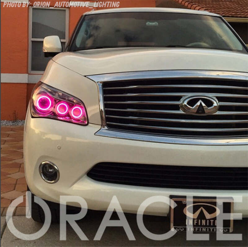 Oracle Infiniti QX56 11-13 Halo Kit - ColorSHIFT w/ Simple Controller