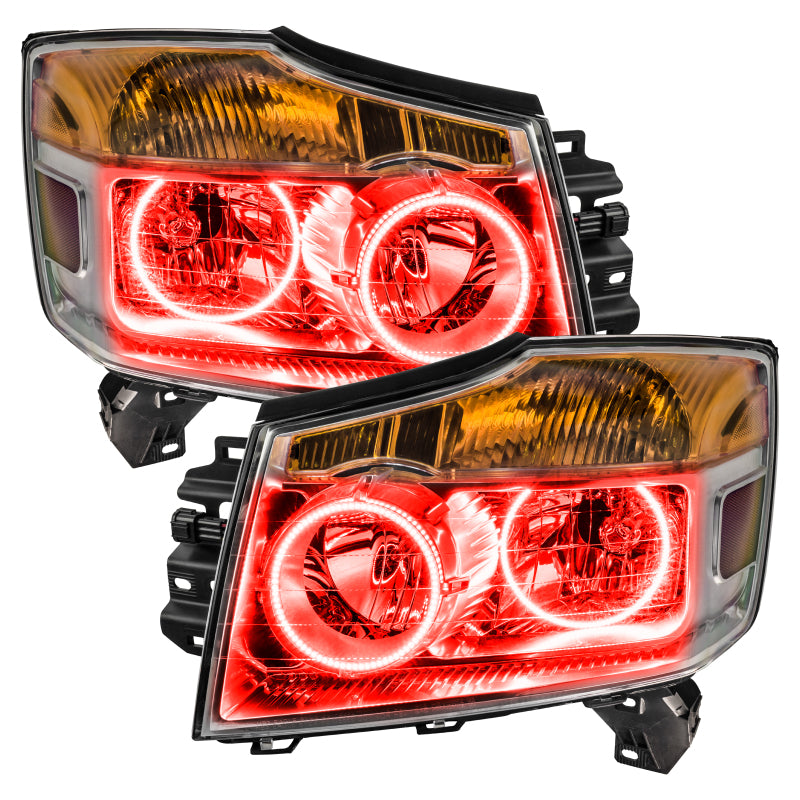 Oracle Nissan Armada 08-15 Halo Kit - ColorSHIFT w/ BC1 Controller