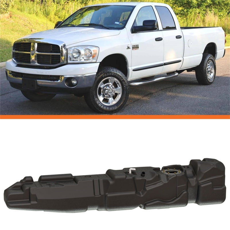 Titan Fuel Tanks 03-12 RAM 2500/3500 Cummins Crew Cab Long Bed 60 Gallon XXL Mid-Ship Fuel Tank