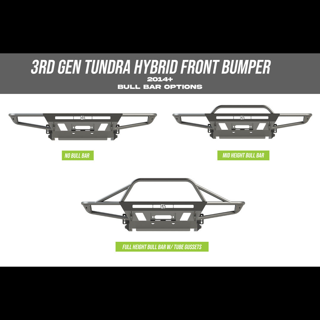 2014-2021 Toyota Tundra Hybrid Front Bumper / Wide Fenders