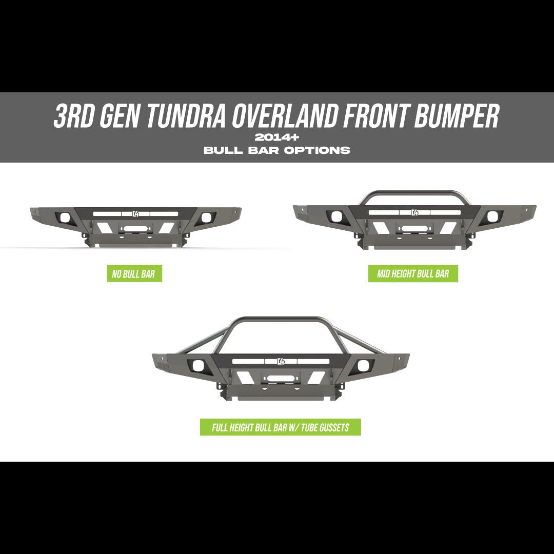 2014-2021 Toyota Tundra Overland Series Front Bumper