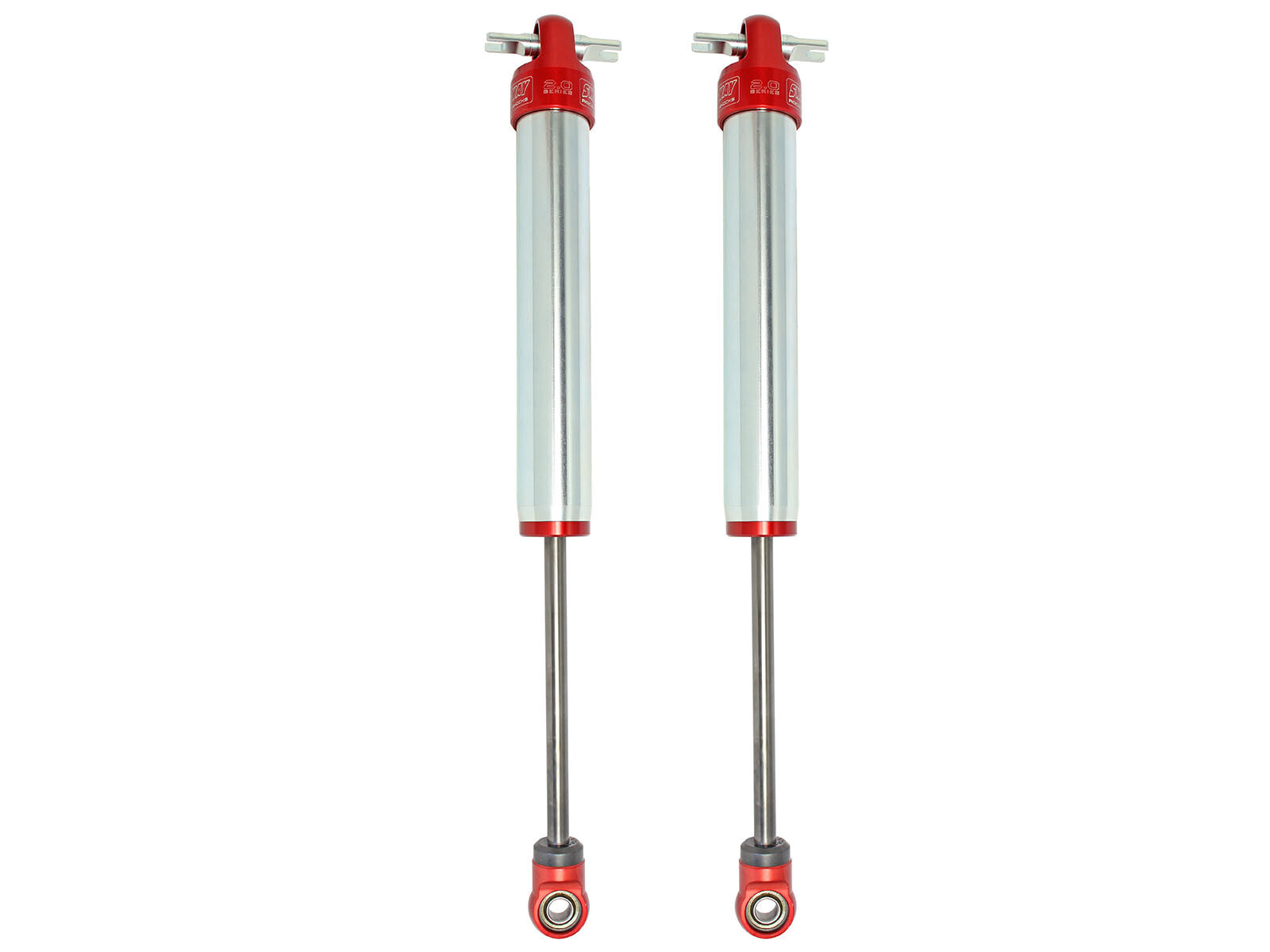 Sway-A-Way 2.0 Rear Shock Kit For 0-2 Inch Lifts Jeep Wrangler (JK) 07-18 V6-3.6L/3.8L aFe Power
