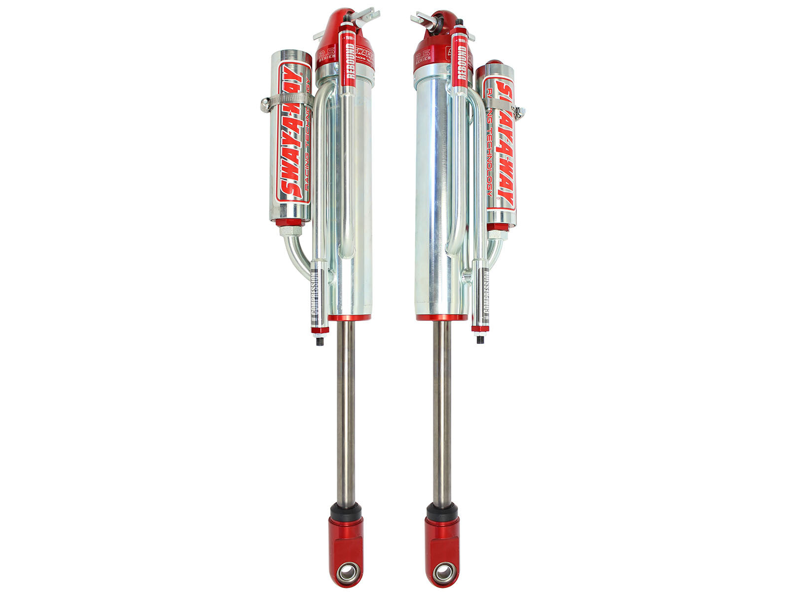 Sway-A-Way 2.5 Rear Bypass Shock Kit For 4-5 Inch Lifts Jeep Wrangler (JK) 07-18 V6-3.6L/3.8L aFe Power