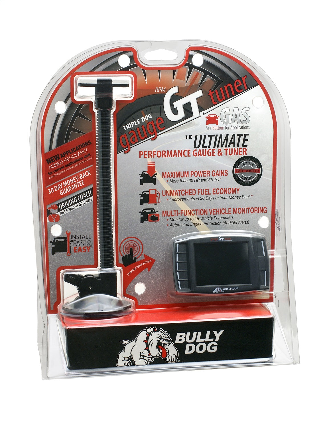 Triple Dog Gauge Tuner 50-State GT Gas Bully Dog