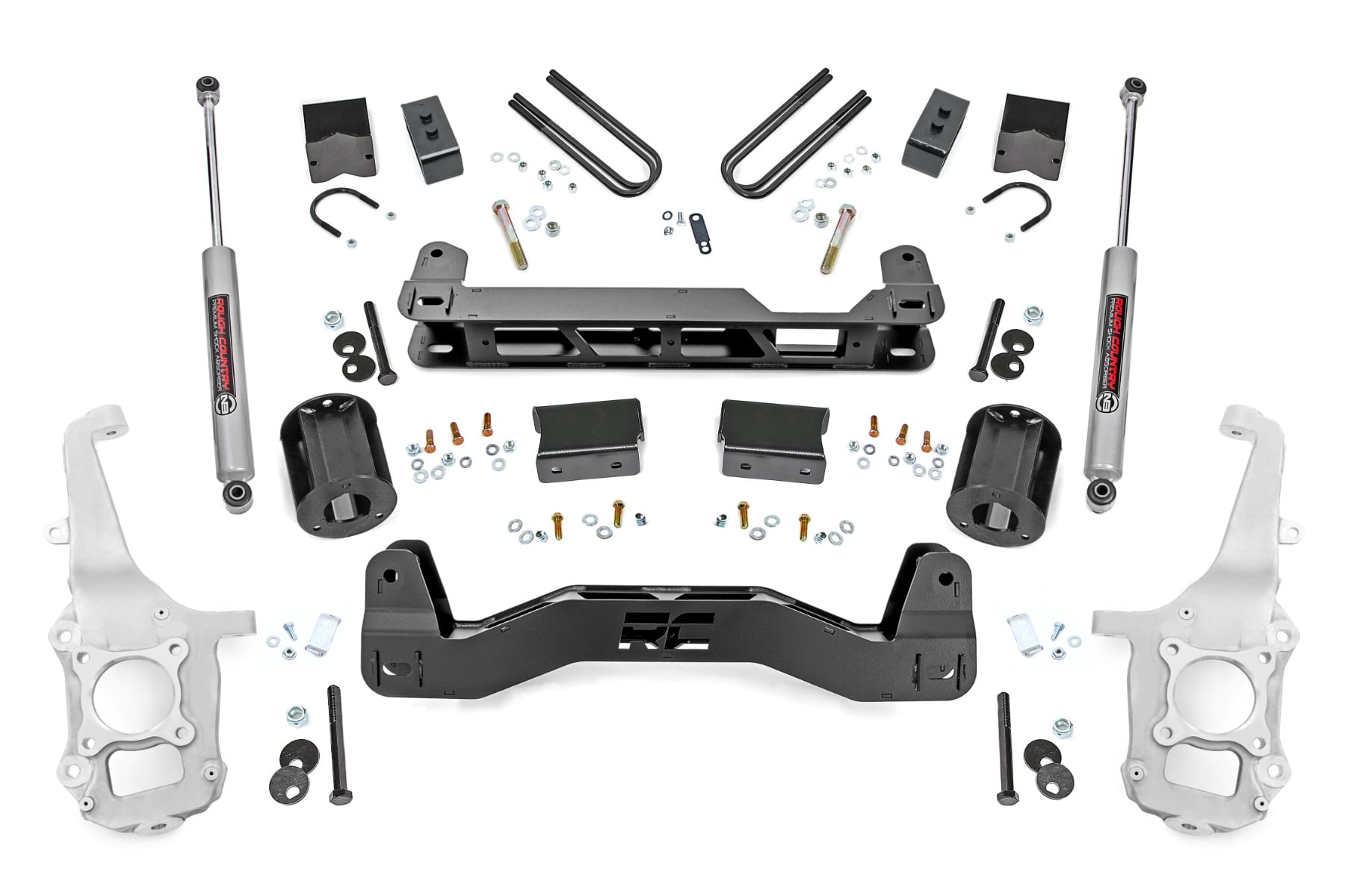 6 Inch Lift Kit Ford F-150 2WD (2021-2024) Rough Country