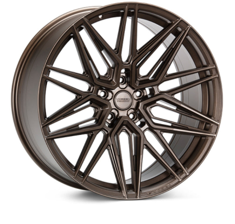Vossen HF-7 22x12 / 5x130 / ET53 / 71.6 / Deep - Satin Bronze Wheel