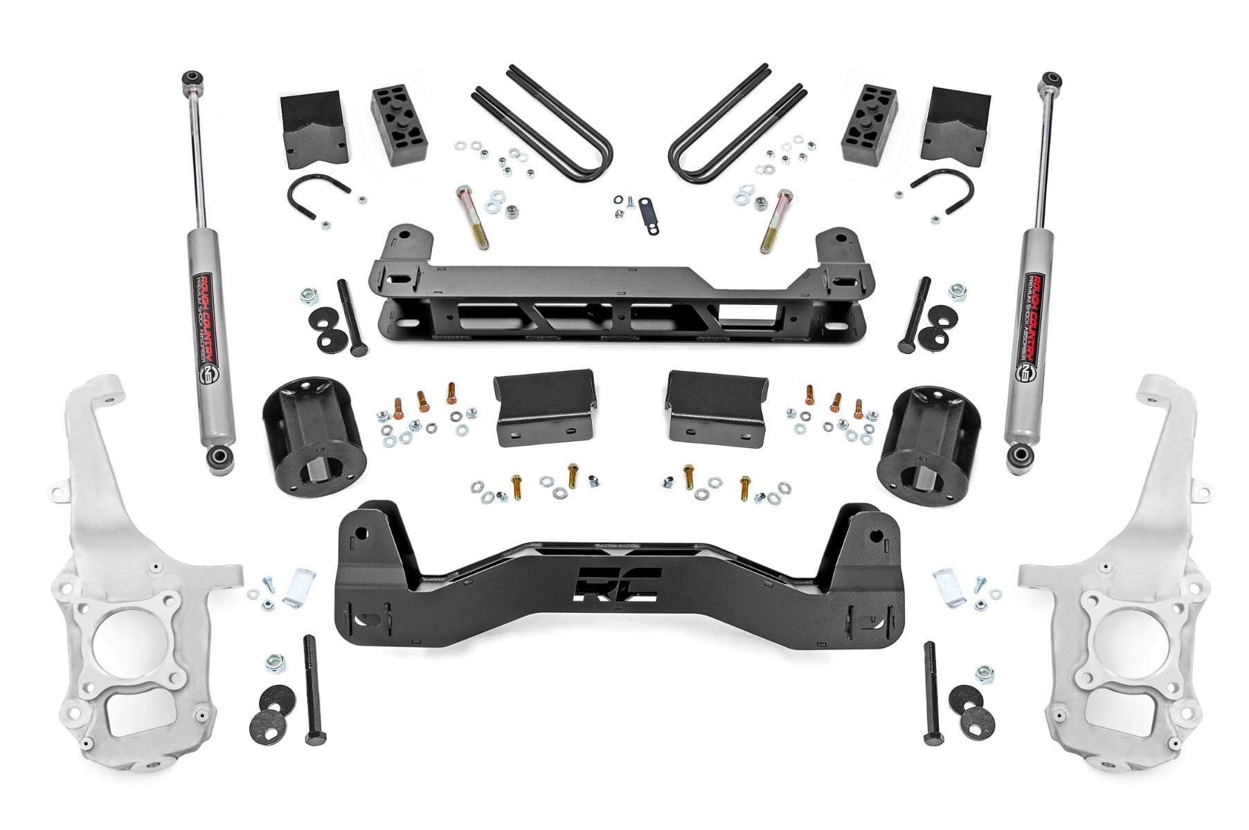 4 inch Lift Kit Ford F-150 2WD (2021-2026) Rough Country
