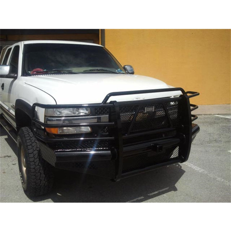 Ranch Hand Legend Series Front Bumper W/ Grille Guard Fits Select 01-02 Chevrolet Silverado 2500 HD/3500 Model FBC011BLR