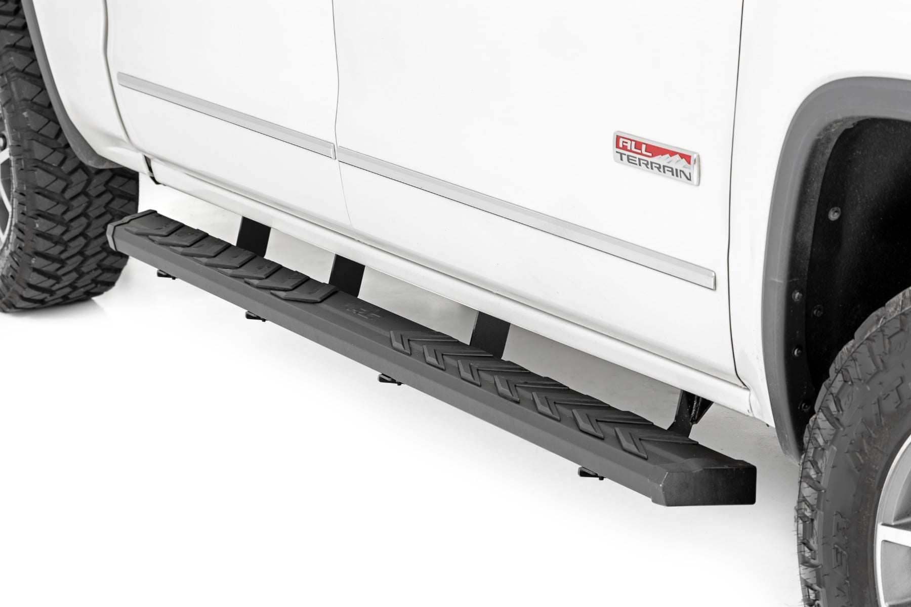 BA2 Running Board Side Step Bars Silverado/Sierra 1500/2500HD/3500HD (07-19 & Classic) Rough Country