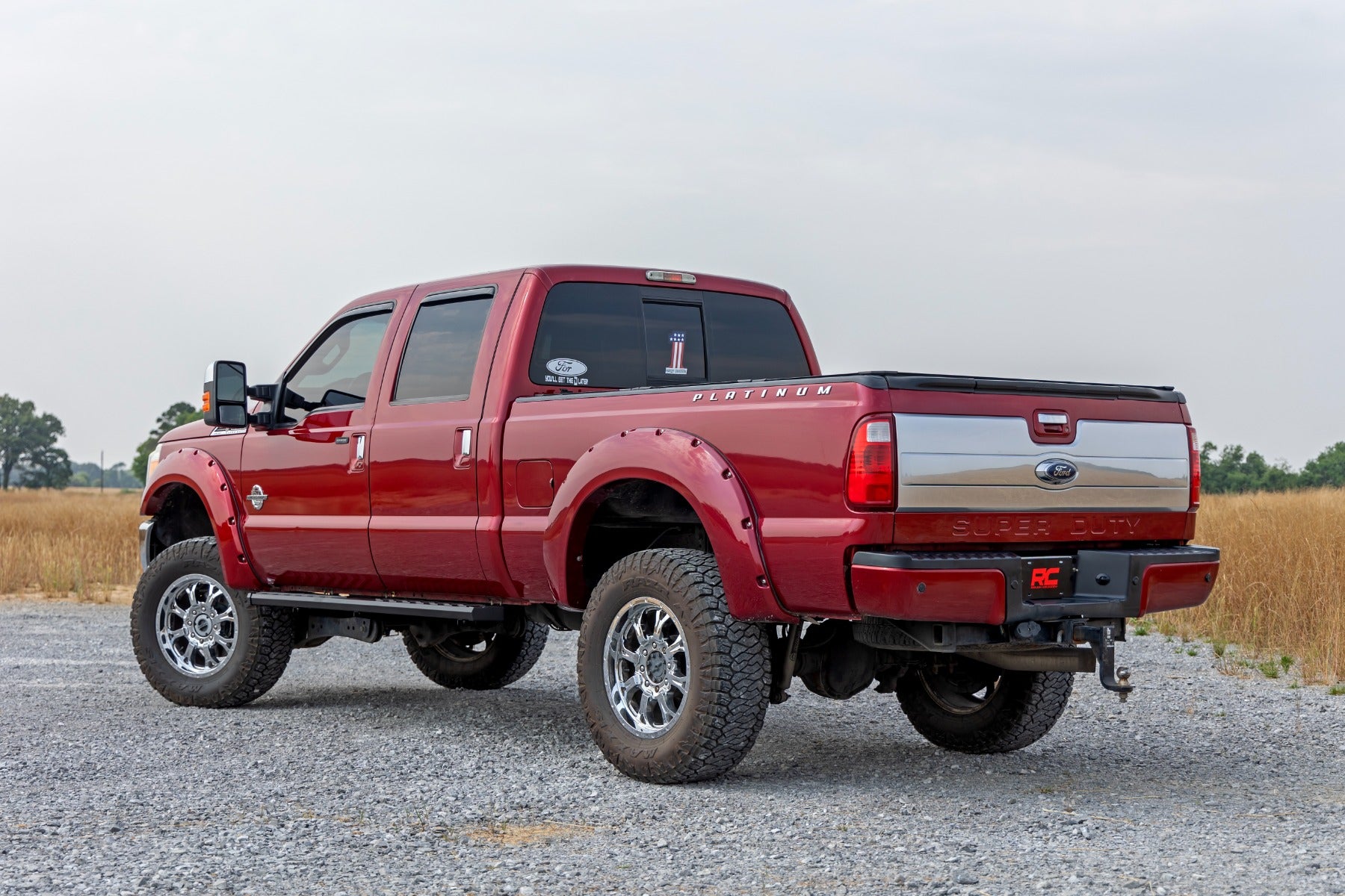BA2 Running Boards Side Step Bars Ford F-250/F-350 Super Duty (99-16) Rough Country