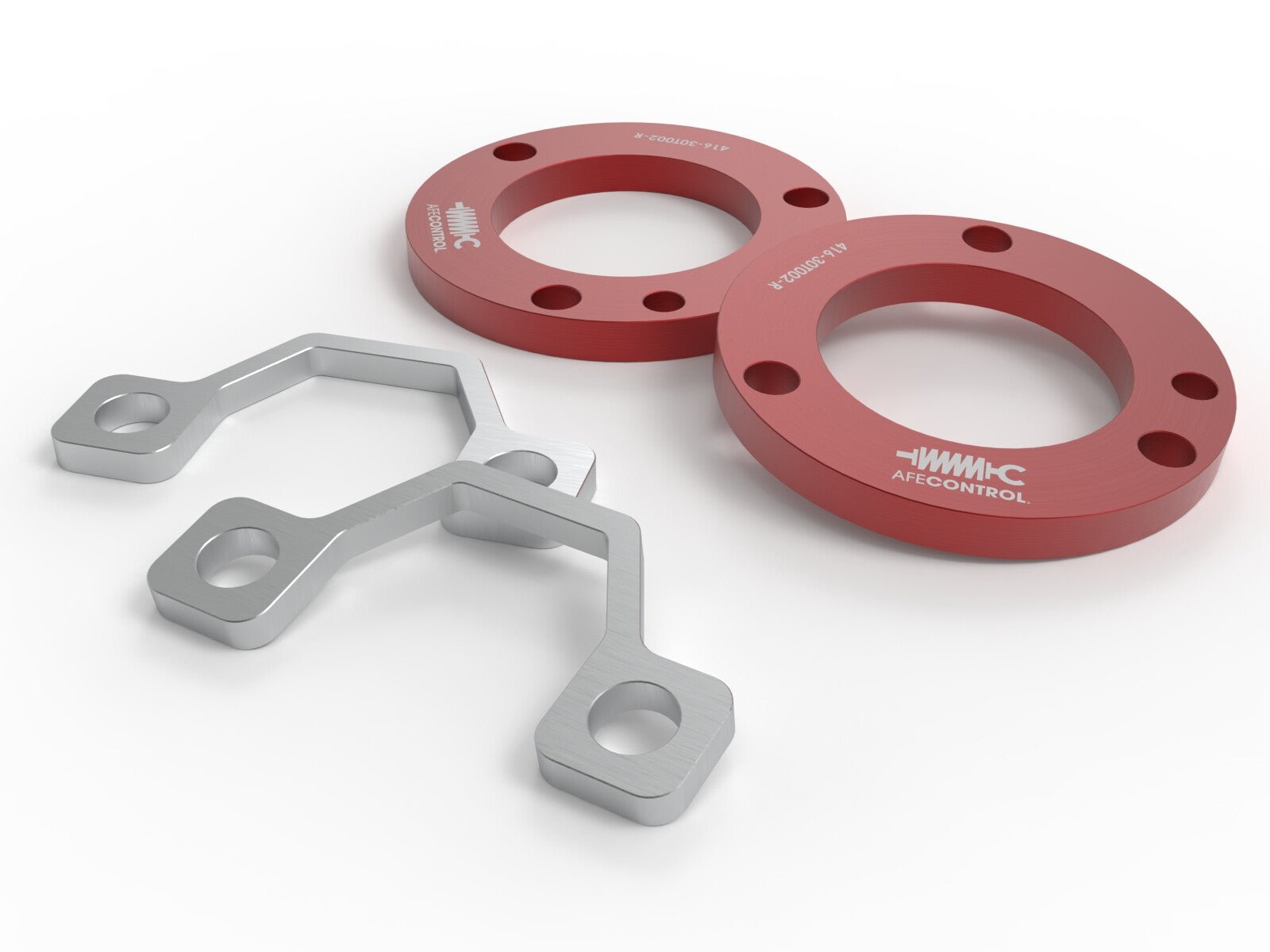 aFe Control 1.25 Inch Leveling Kit Red Ford Bronco 21-26 V6-2.7L (tt) aFe Power
