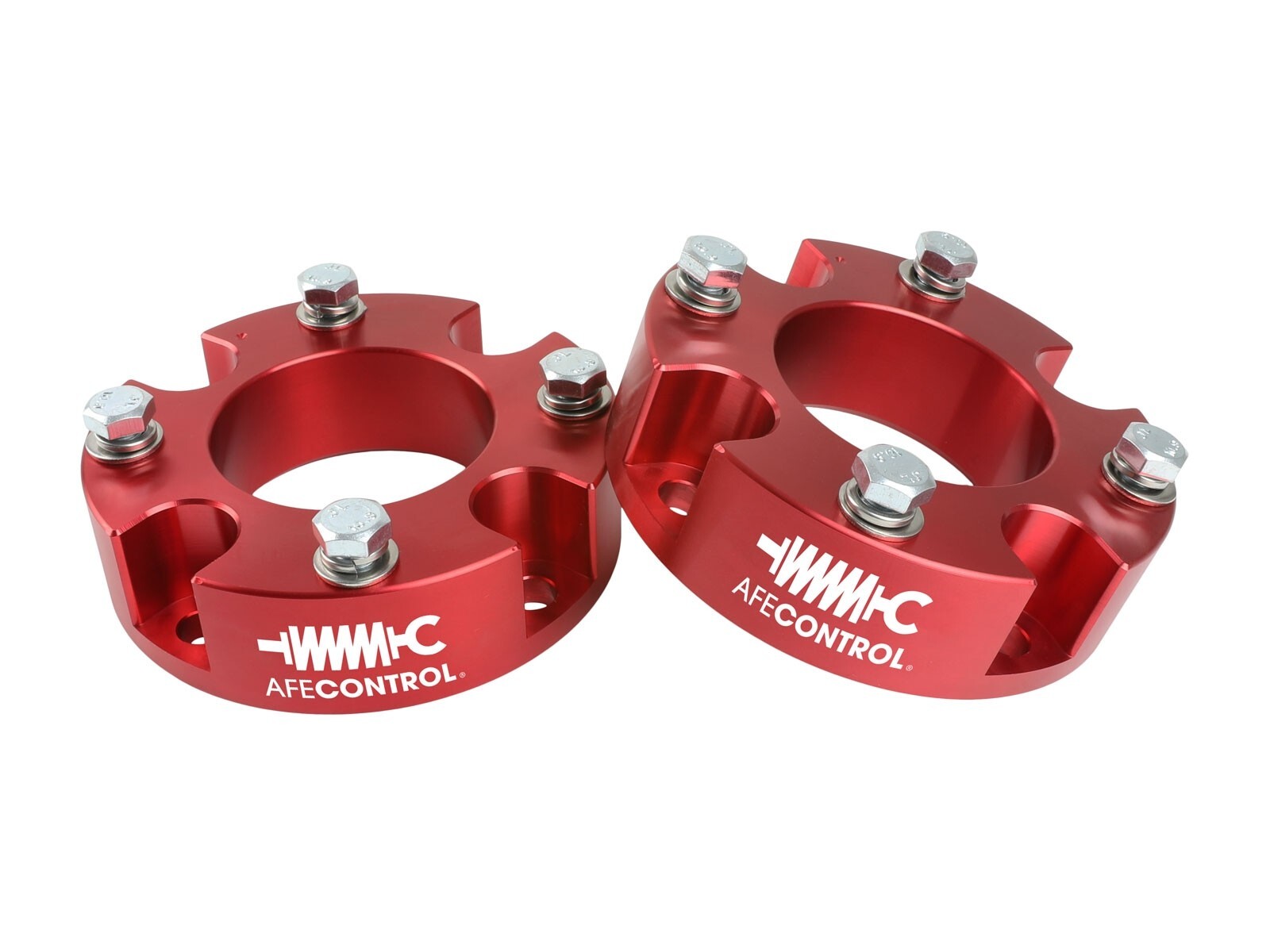 aFe Control 1.875 Inch Leveling Kit Red Toyota Tundra 22-26 V6-3.4L (tt) aFe Power