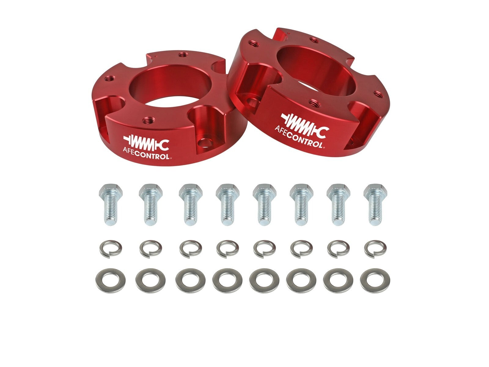 aFe Control 1.875 Inch Leveling Kit Red Toyota Tundra 22-26 V6-3.4L (tt) aFe Power