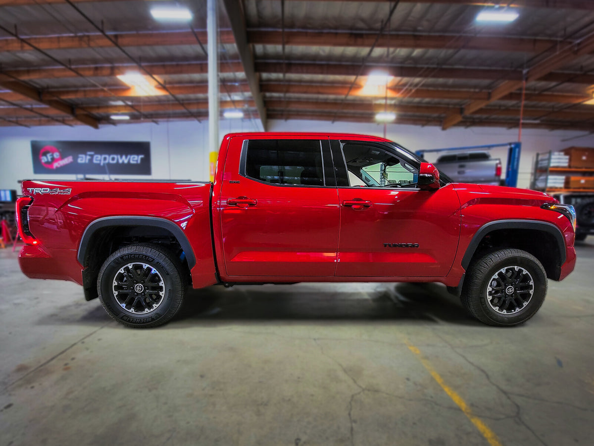 aFe Control 1.875 Inch Leveling Kit Red Toyota Tundra 22-26 V6-3.4L (tt) aFe Power