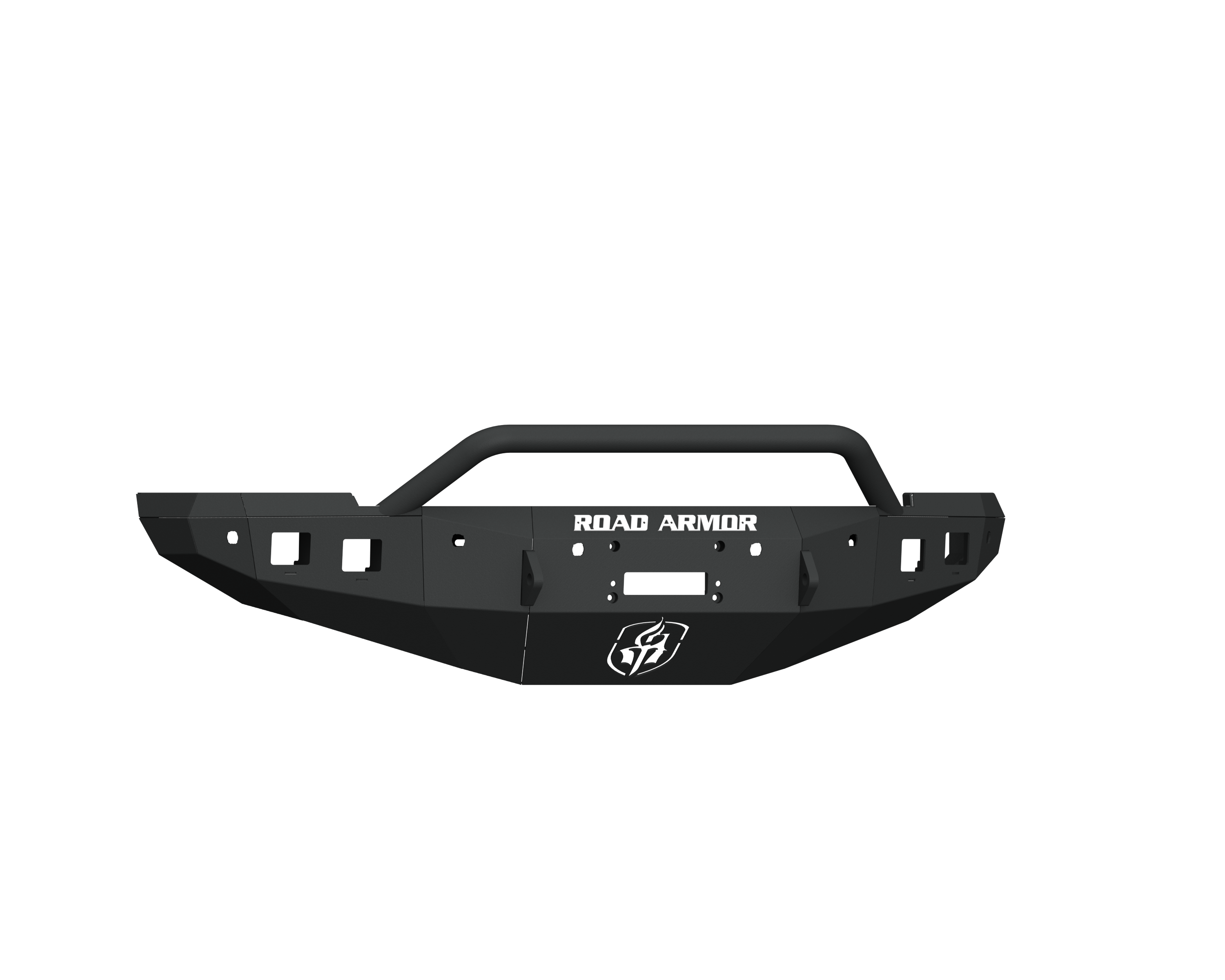Stealth Front Winch Bumper Pre-Runner Guard - Texture Black 2010-2018 RAM 2500 3500