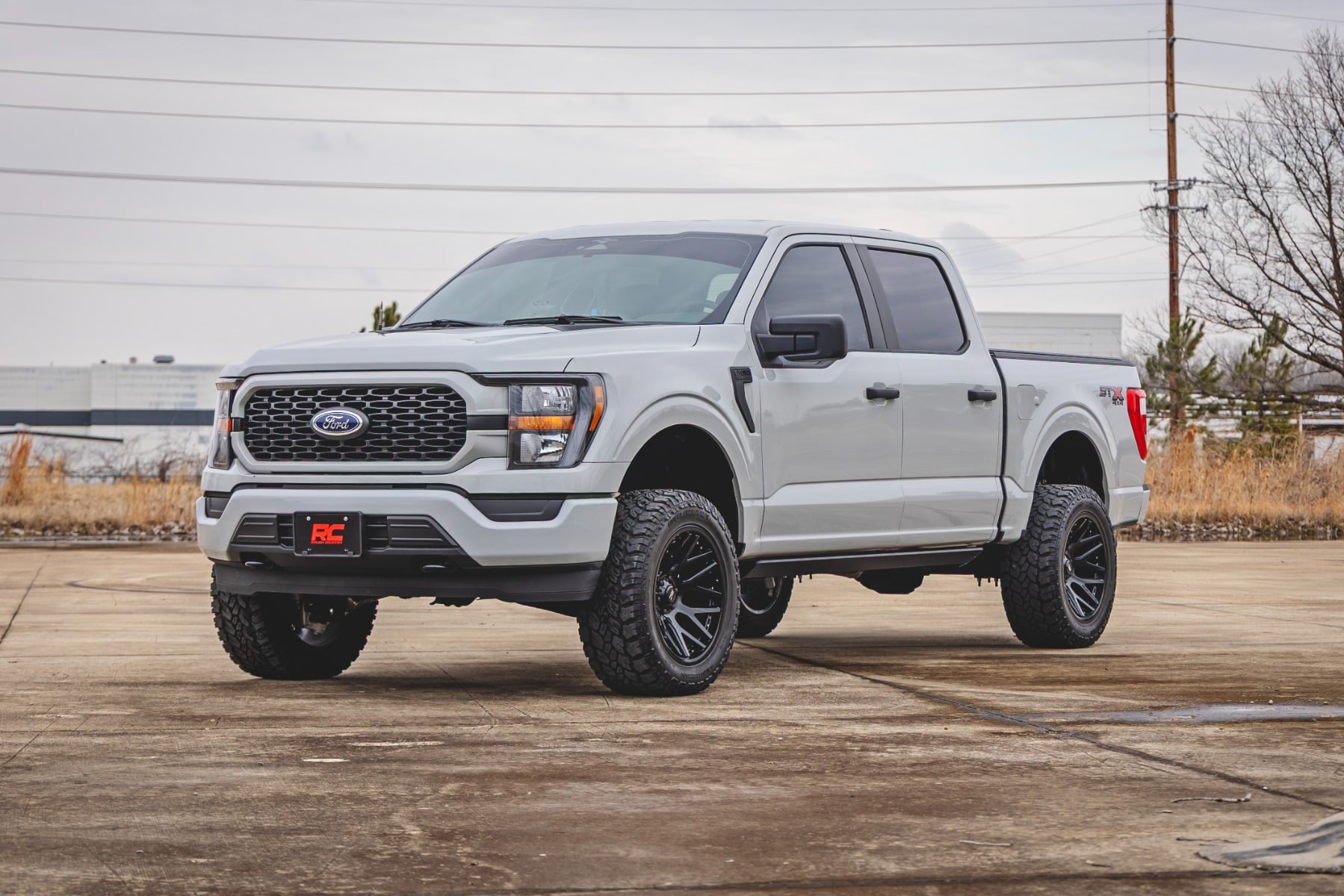 4 inch Lift Kit Forged UCA M1/M1 No Cut Ford F-150 4WD (2021-2026) Rough Country