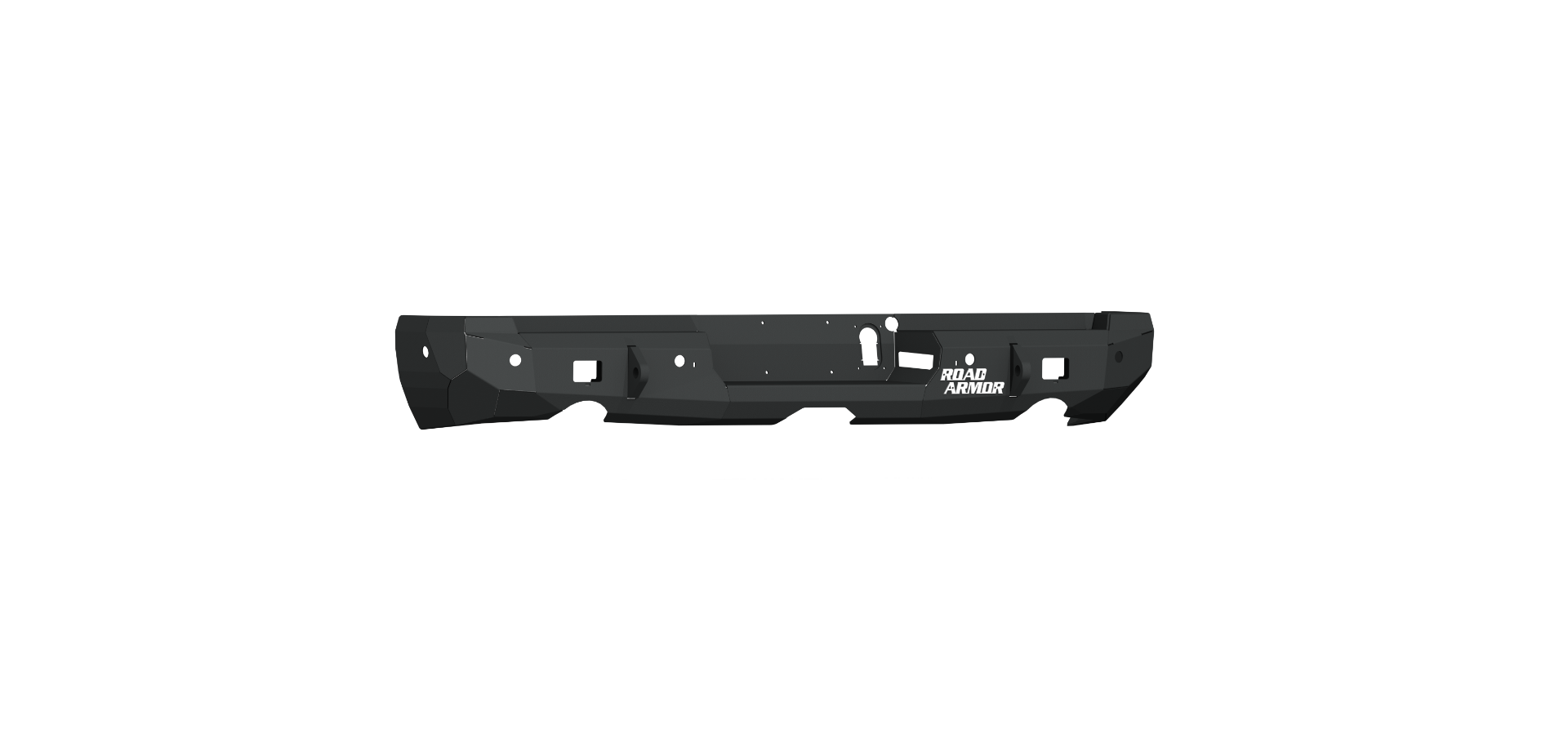 Stealth Rear Non-Winch Bumper - Texture Black 2019-2024 RAM 1500 TRX Rebel