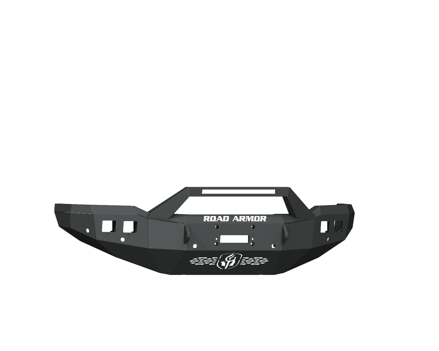 Stealth Front Winch Bumper Sheet Metal Pre-Runner Guard - Texture Black 2019-2024 RAM 2500 3500