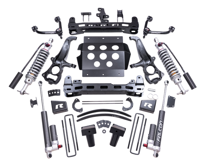 8 Inch MAX3.3 Suspension System 2019-2024 Silverado/Sierra 1500 With Falcon 3.3 Shocks ReadyLIFT
