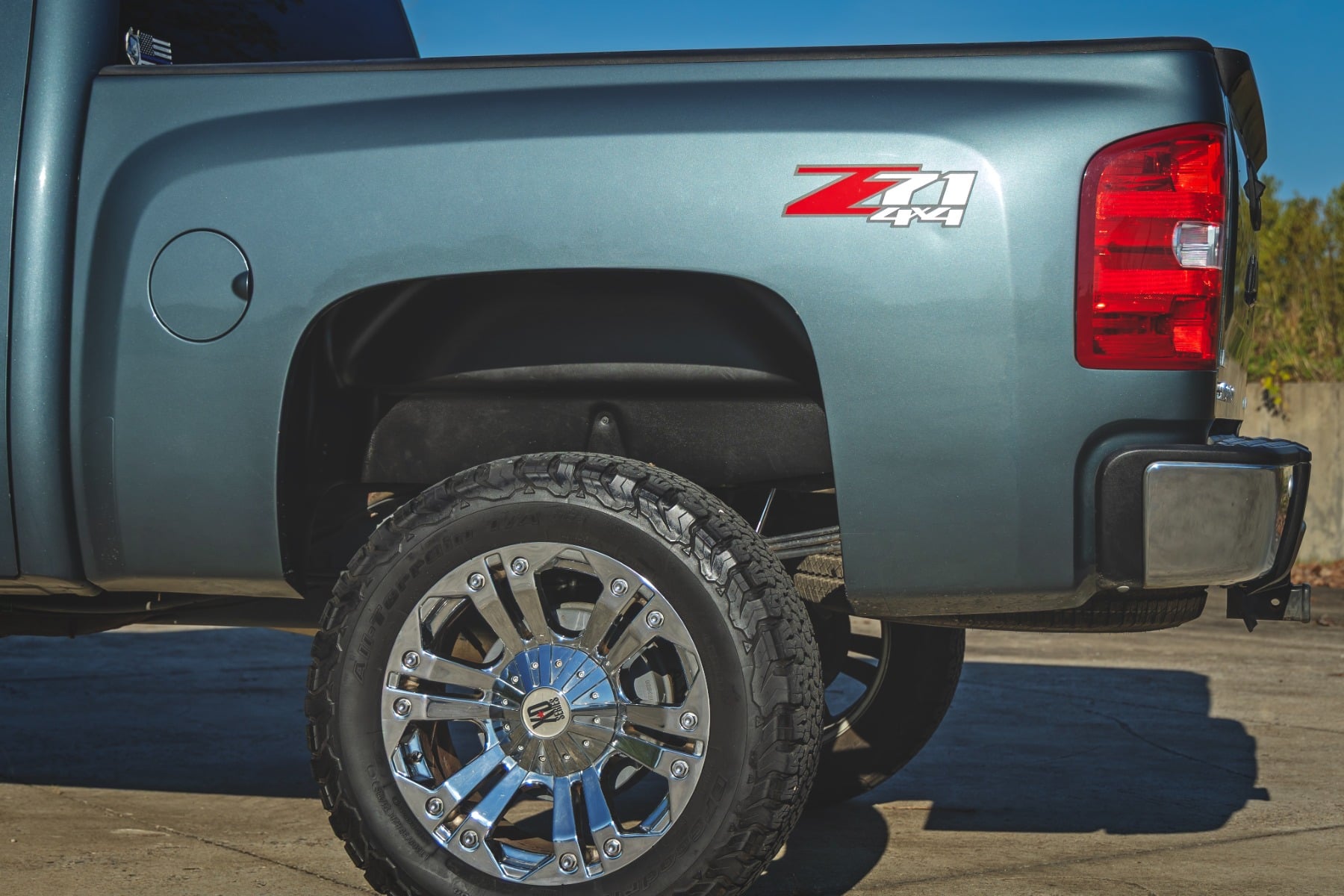 Rear Wheel Well Liners Chevy Silverado 1500 (07-13)/Silverado 2500 HD (07-10) Rough Country