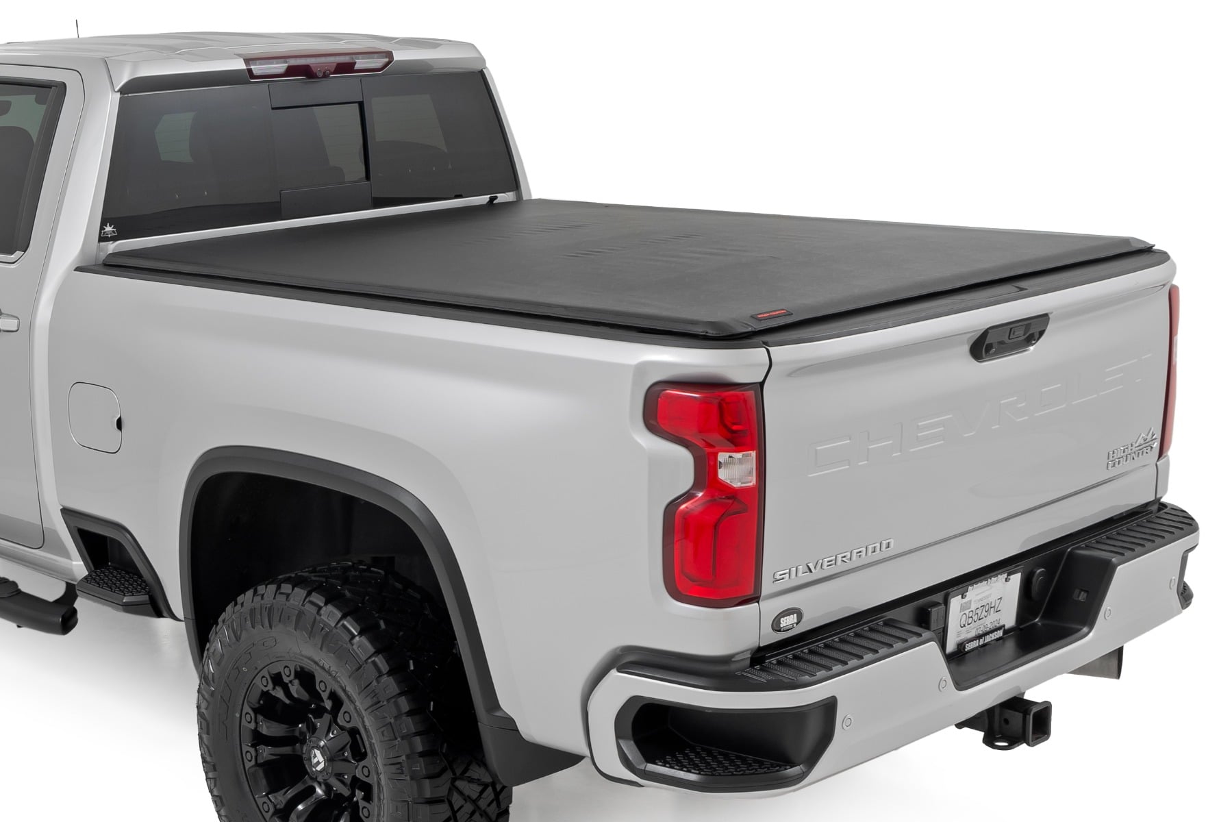 Soft Roll Up Bed Cover 6 Foot 9 Inch Bed Silverado/Sierra 2500HD/3500HD (20-26) Rough Country