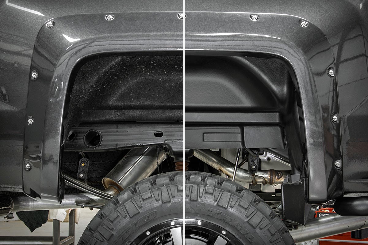 Rear Wheel Well Liners GMC Sierra 1500/Sierra 2500 HD/Sierra 3500 HD (14-19) Rough Country