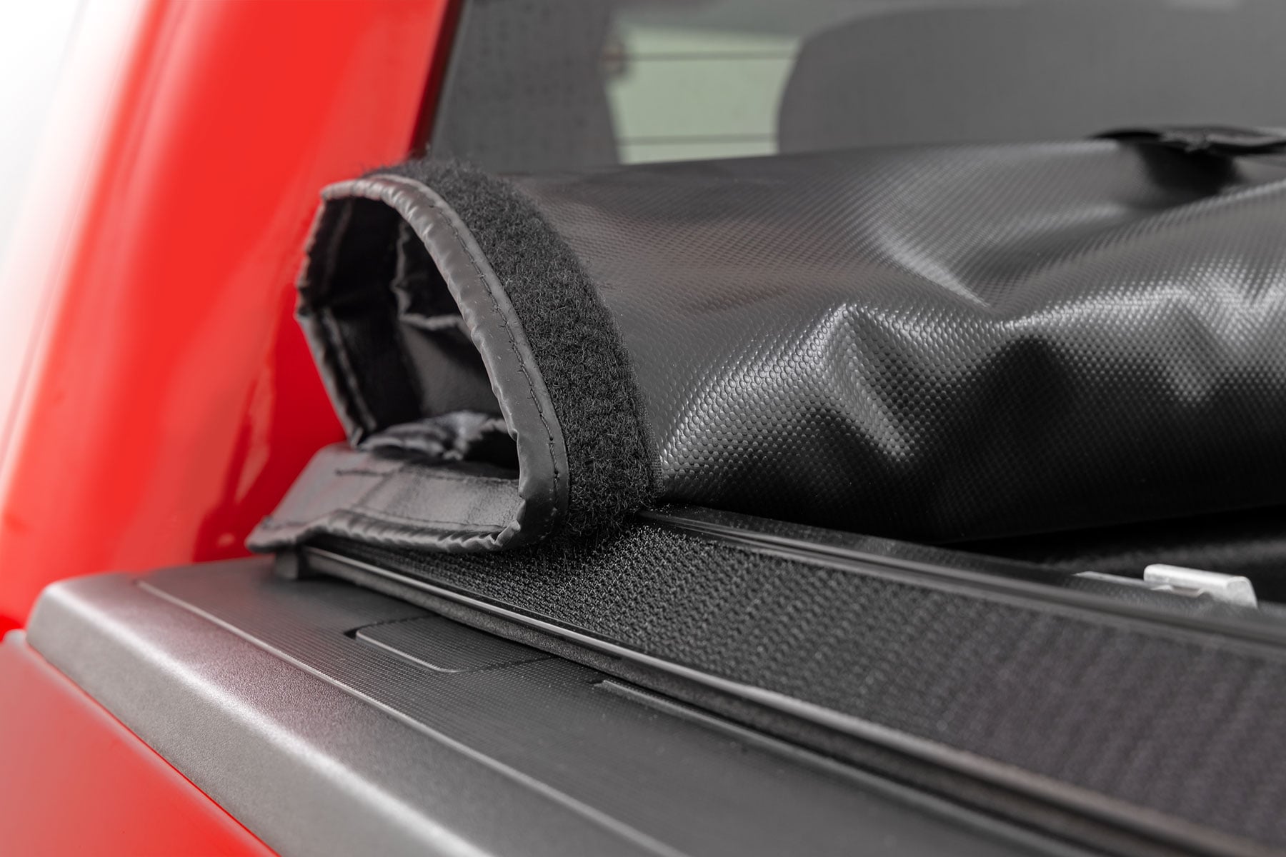 Soft Roll Up Bed Cover 6 Foot 7 Inch Bed Silverado/Sierra 1500/2500HD/3500HD (14-19 & Classic) Rough Country