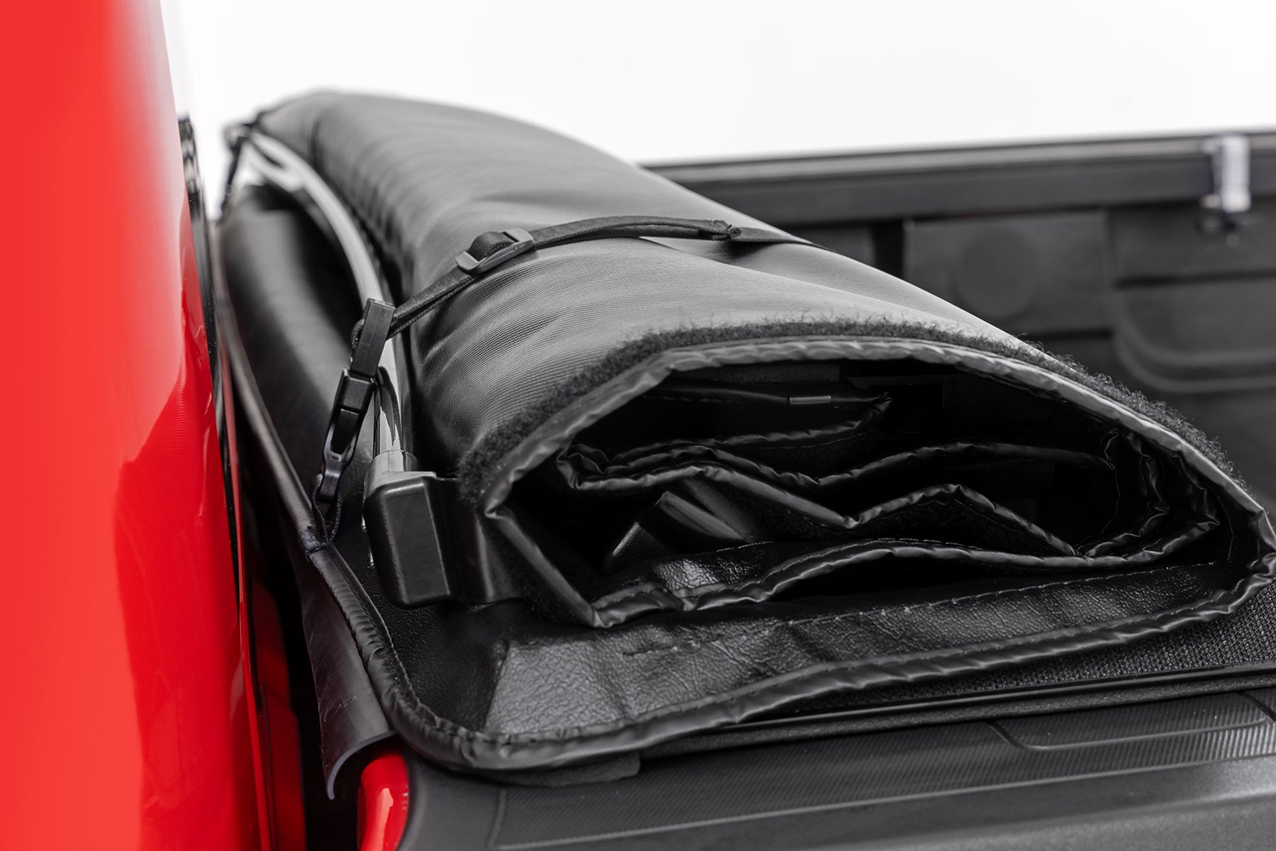 Soft Roll Up Bed Cover 6 Foot 7 Inch Bed Silverado/Sierra 1500/2500HD/3500HD (14-19 & Classic) Rough Country