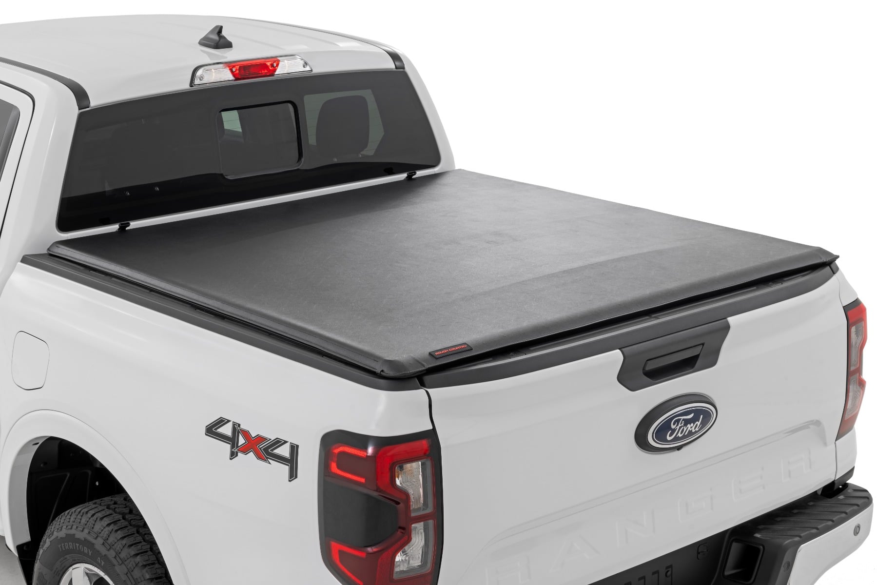 Soft Roll Up Bed Cover 5 Foot Bed Ford Ranger 2WD/4WD (2024-2026) Rough Country