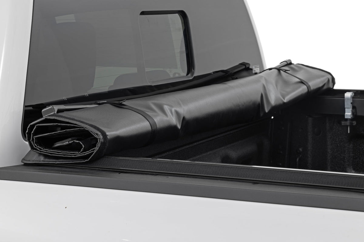 Soft Roll Up Bed Cover 5 Foot Bed Ford Ranger 2WD/4WD (2024-2026) Rough Country