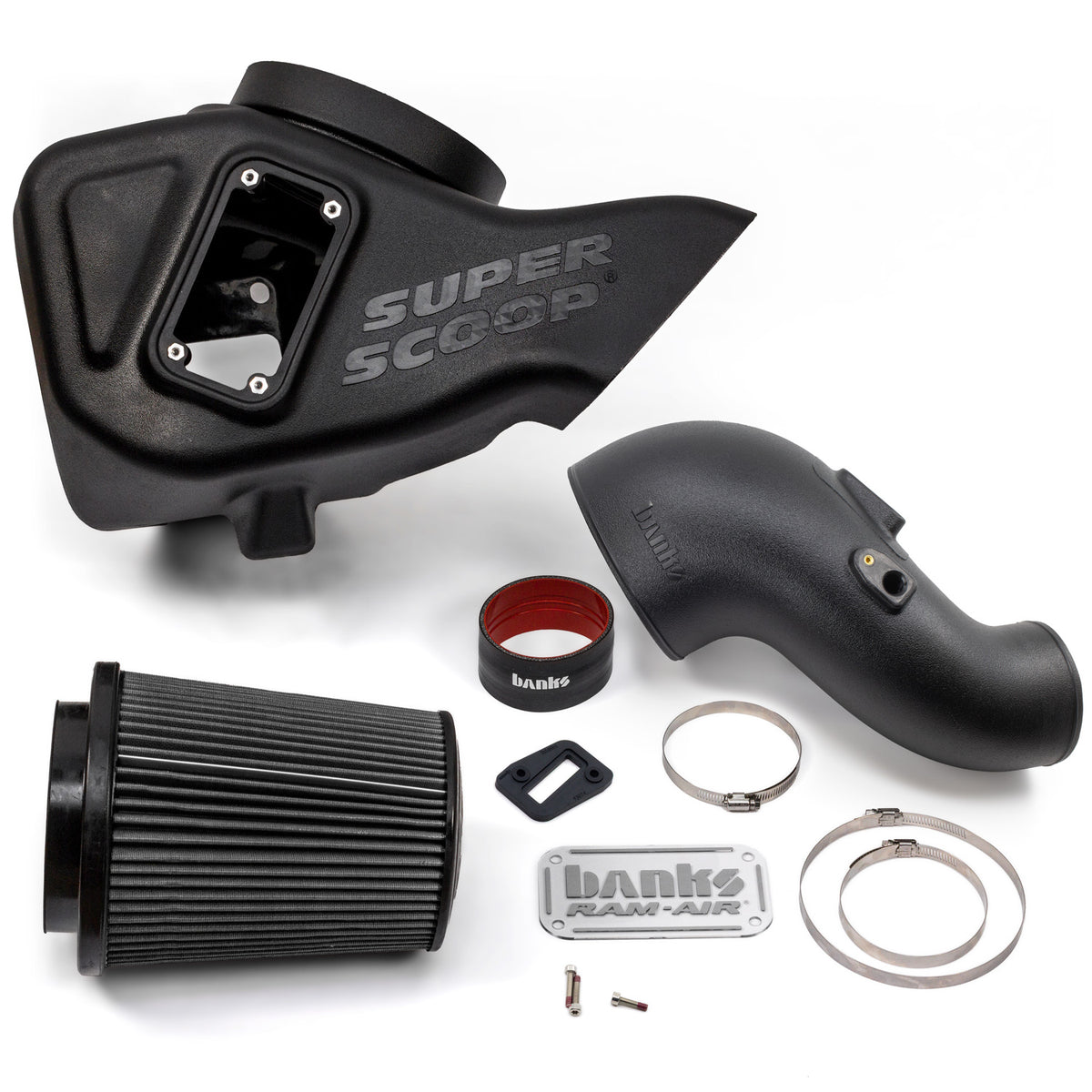 Ram-Air Intake for 19-24 Ram 2500/3500 6.7L Cummins Dry Filter Banks Power