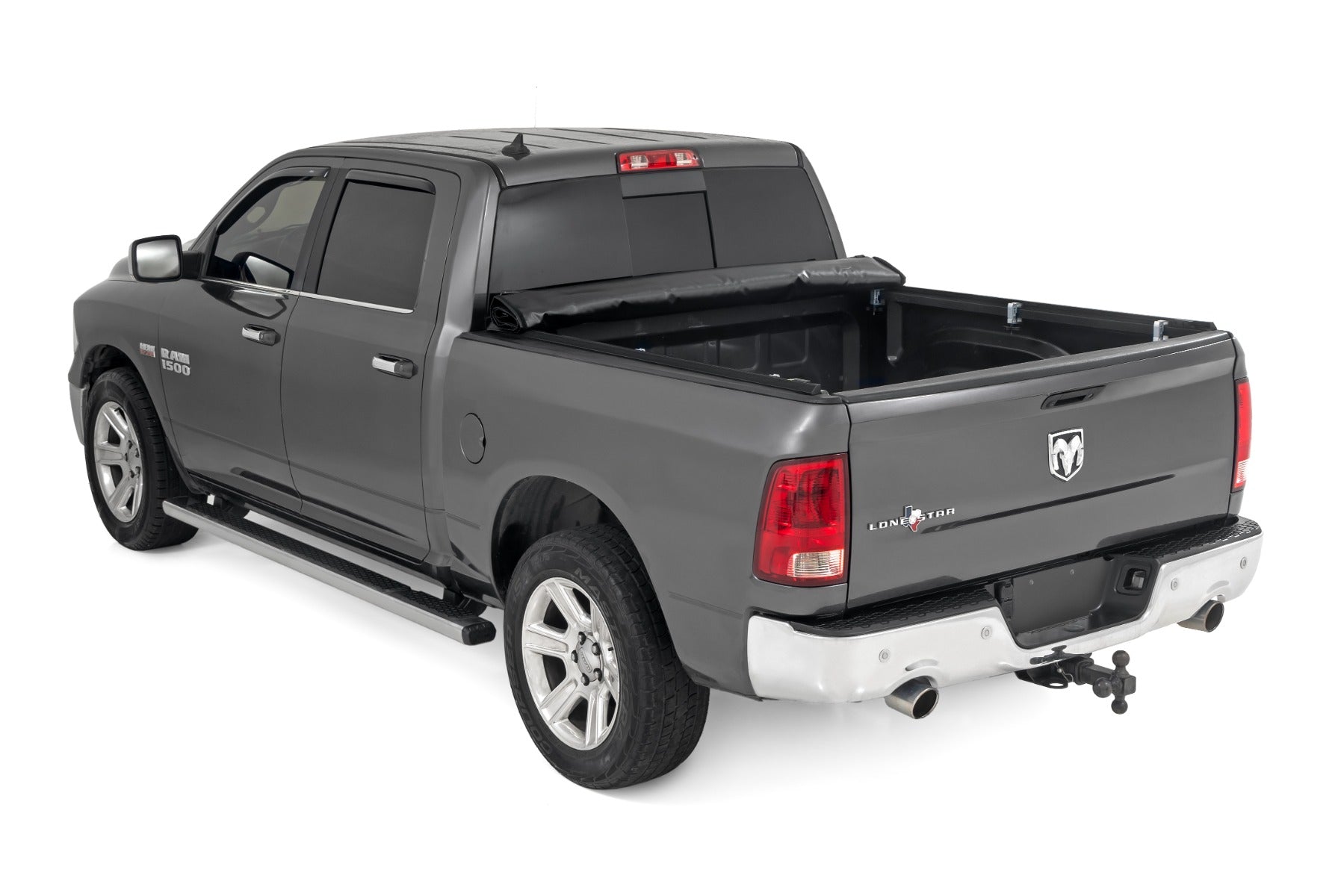 Soft Roll Up Bed Cover 5 Foot 7 Inch Bed Ram 1500 (09-18)/2500 (11-26) Rough Country