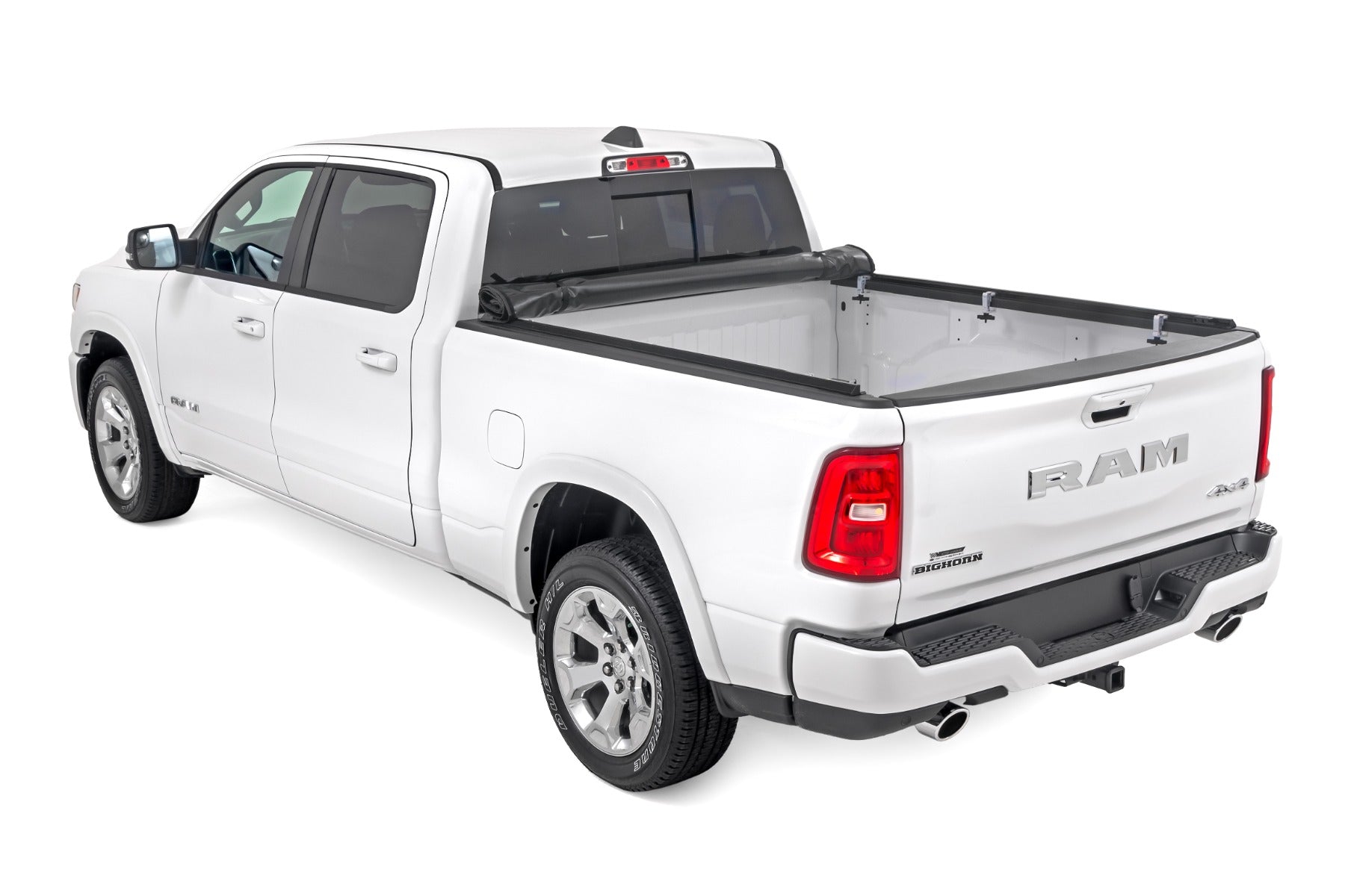 Soft Roll Up Bed Cover 6 Foot 4 Inch Bed Ram 1500 (19-26)/1500 TRX (21-24) Rough Country