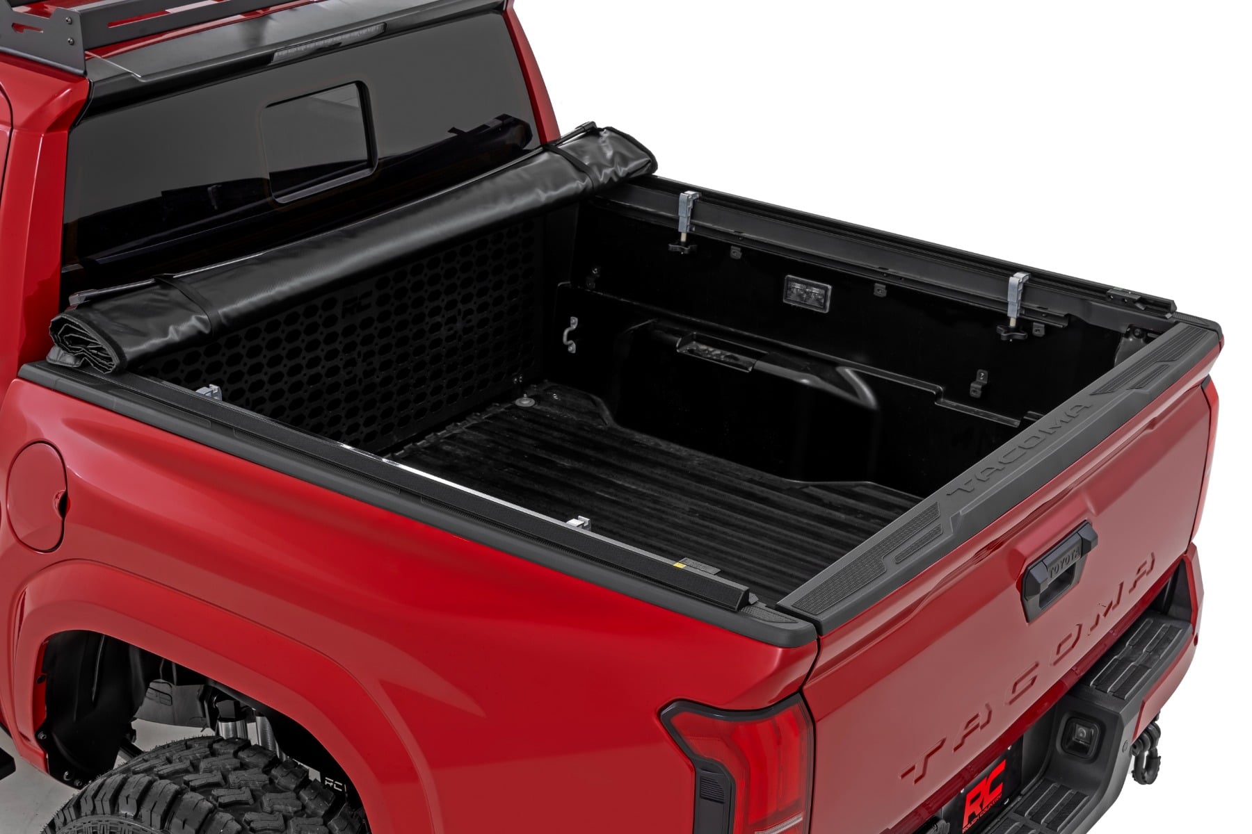 Soft Roll Up Bed Cover 5 Foot Bed Toyota Tacoma 2WD/4WD (2024-2026) Rough Country