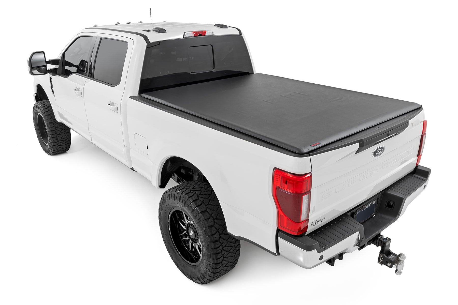 Soft Roll Up Bed Cover 6 Foot 10 Inch Bed Ford F-250/F-350 Super Duty (17-26) Rough Country