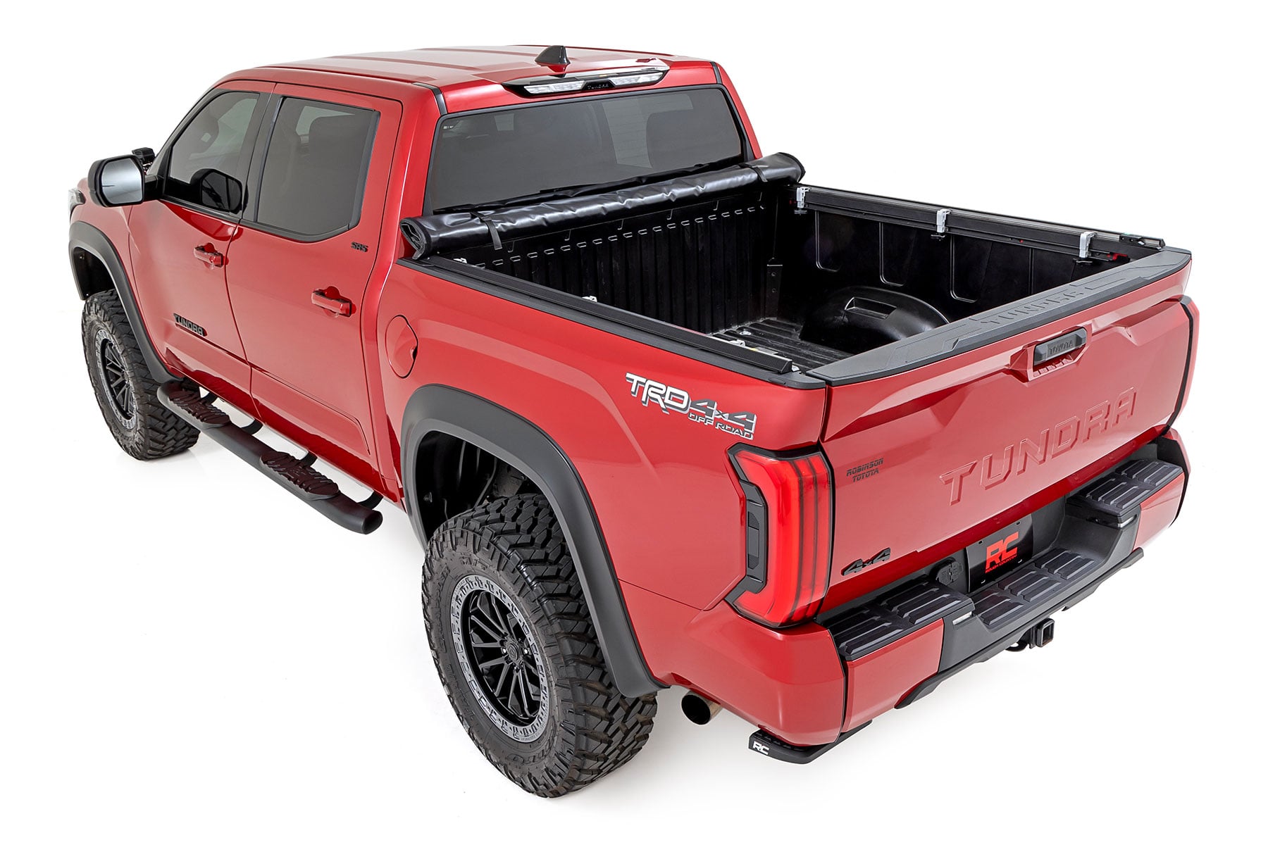 Soft Roll Up Bed Cover 5 Foot 7 Inch Bed Toyota Tundra 2WD/4WD (2022-2026) Rough Country