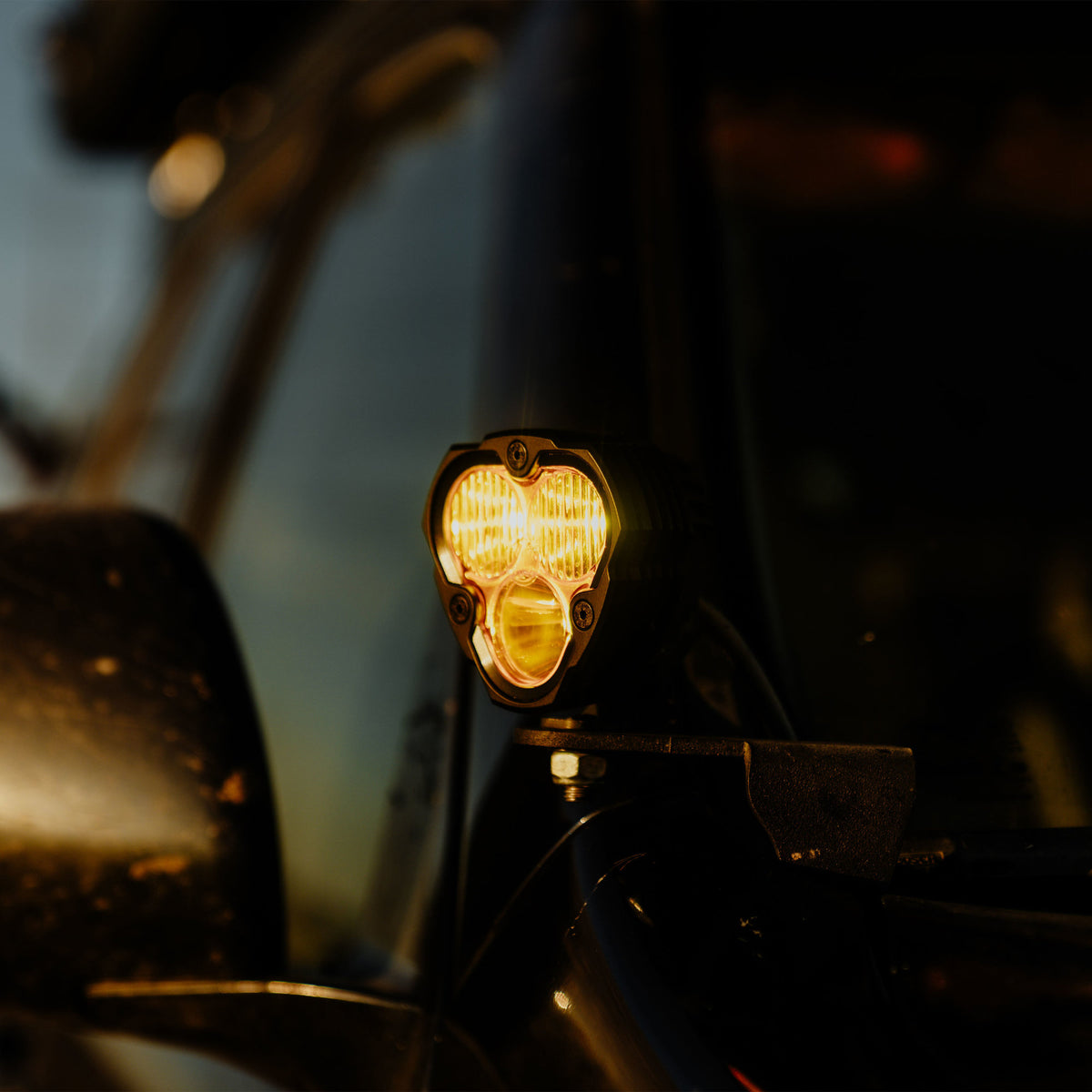 LED Light Bar Lens Flex Era 3 Combo Performance Yellow KC HiLiTES